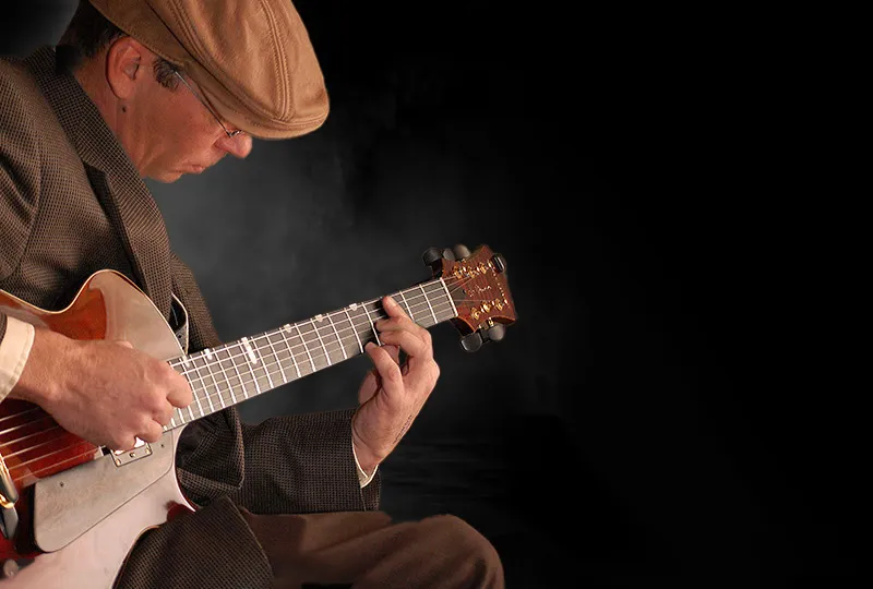 Michael Bartlett Pittsburgh Guitarist Vocalist sketch charcoal drawing